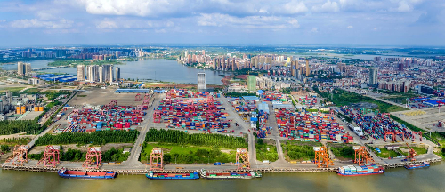 长江中游航运中心核心区 阳逻港